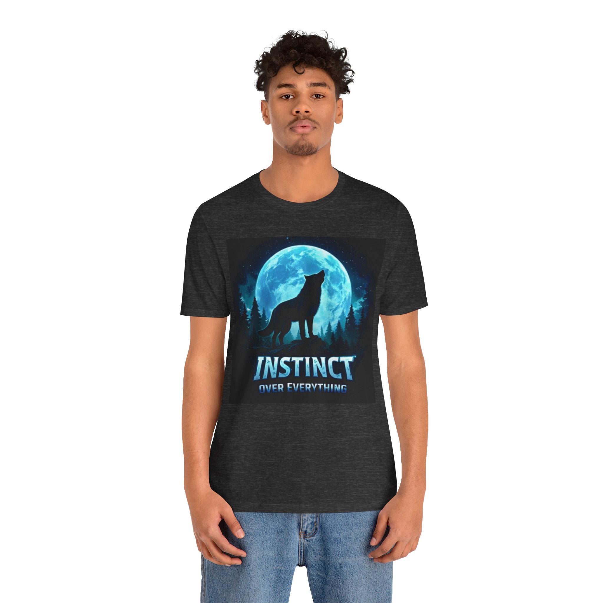 Wolf Instinct — Bold Wildlife Graphic Tee