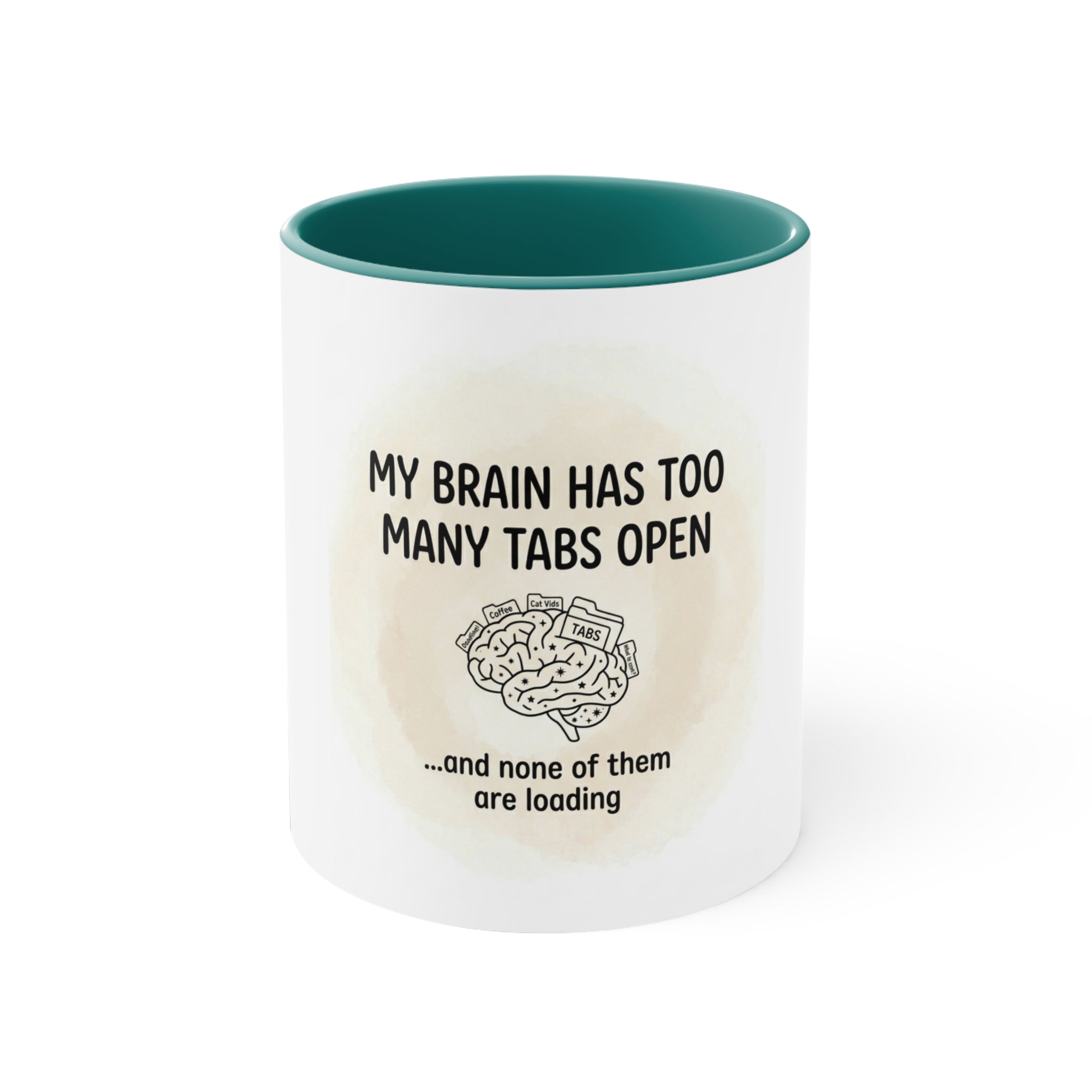 Brain Fog White Mug