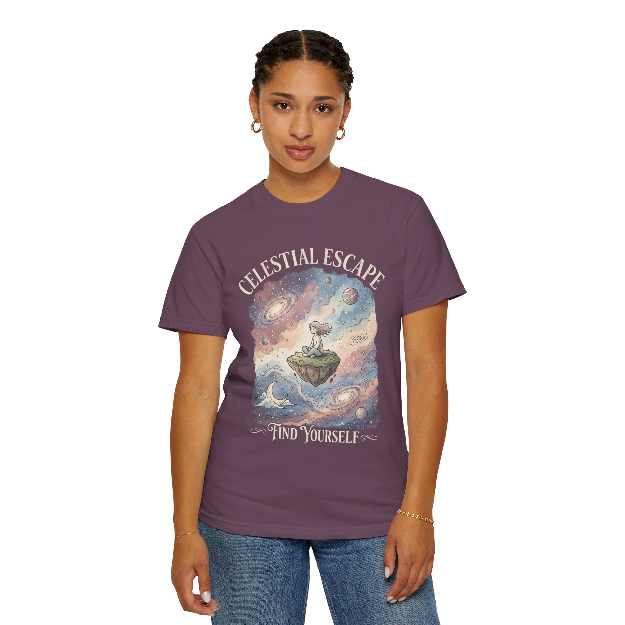 Celestial Escape Vintage "Find Yourself" T-Shirt