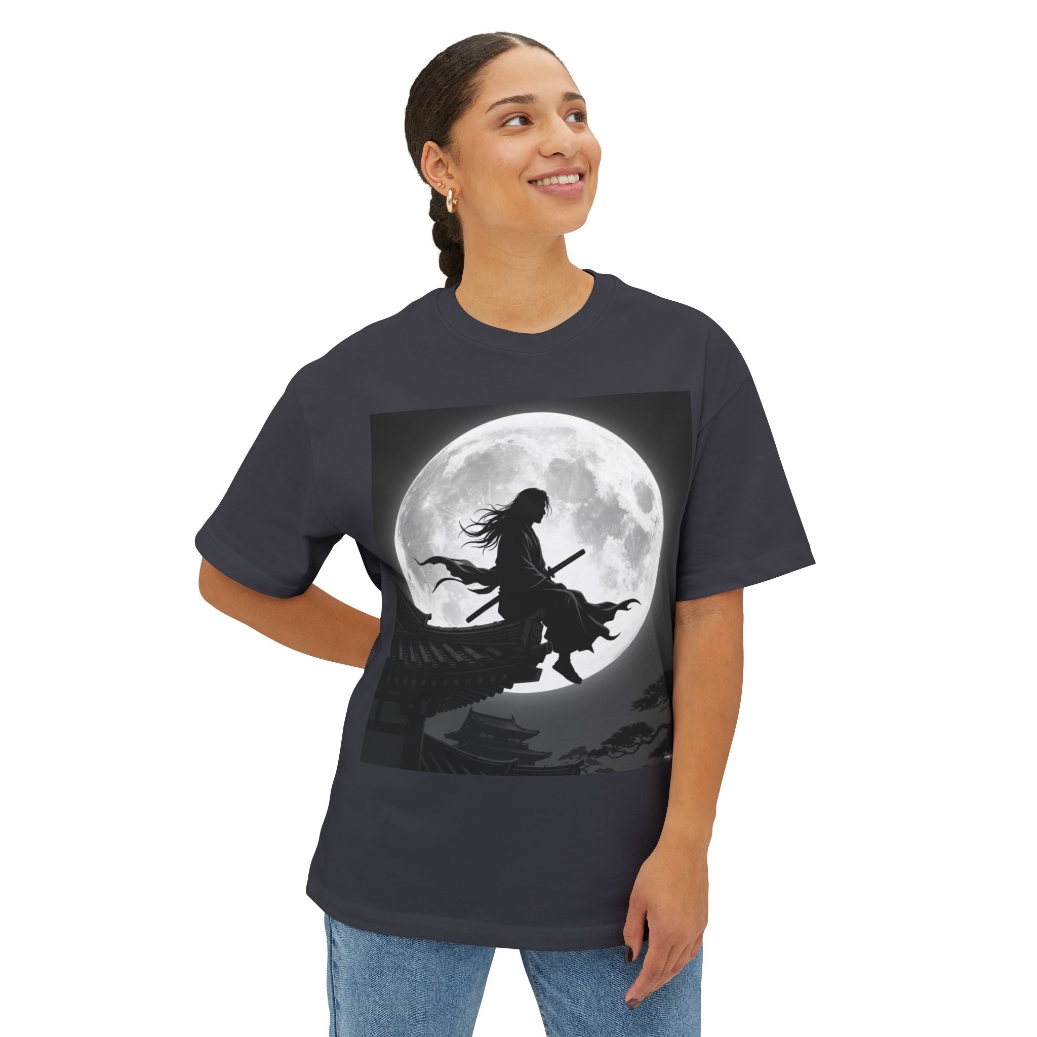Shadow of the Moon Oversized Boxy Tee