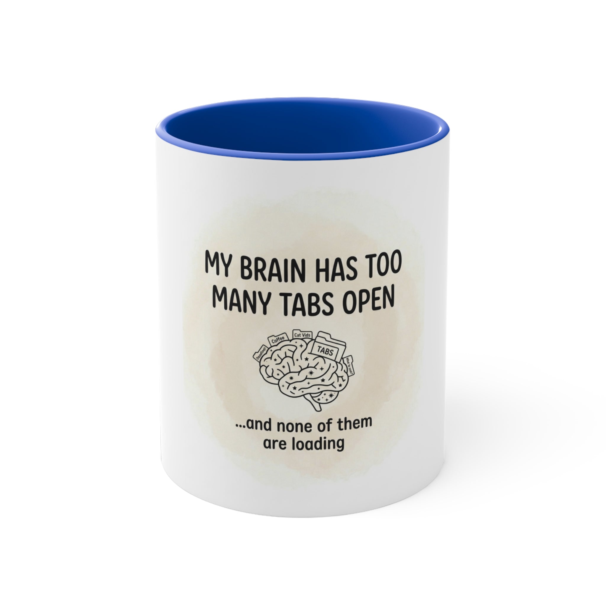 Brain Fog White Mug