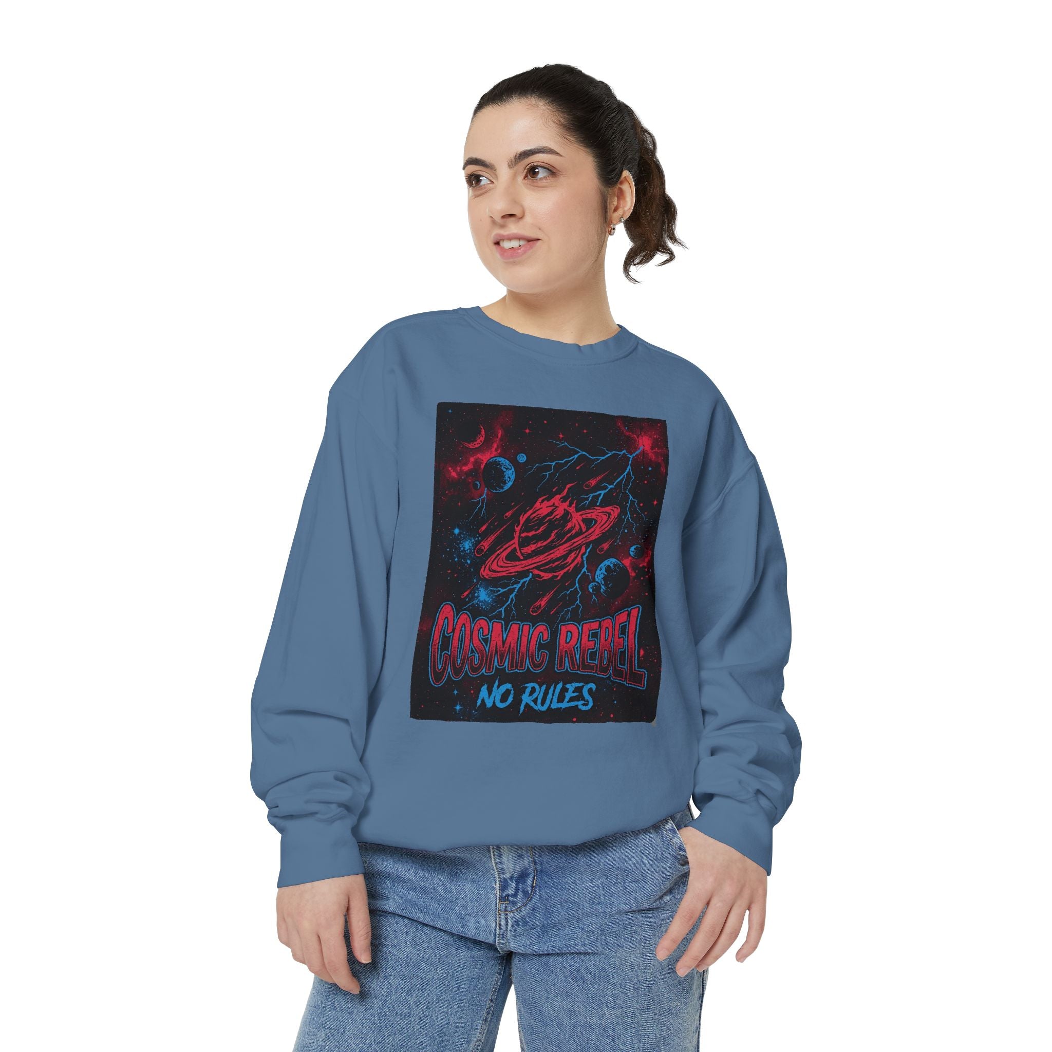 Cosmic Rebel "No Rules" Sweatshirt