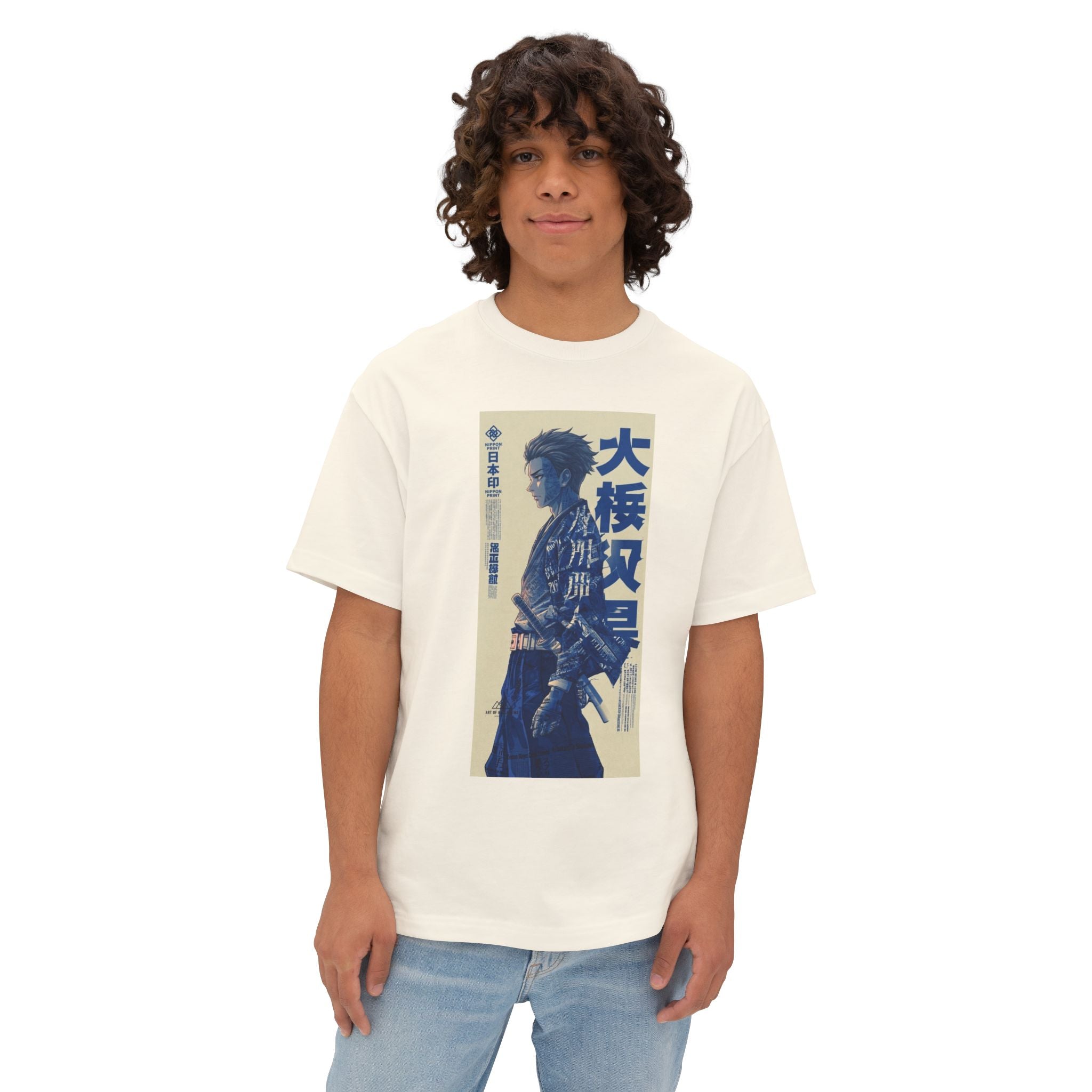 Samurai State of Mind Oversized Tee