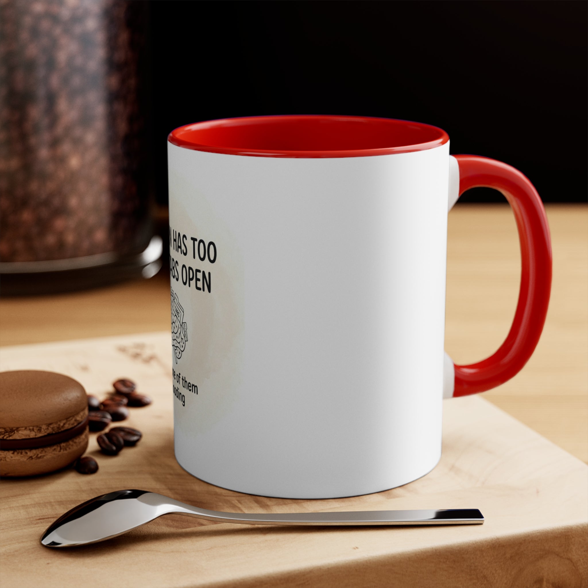 Brain Fog White Mug