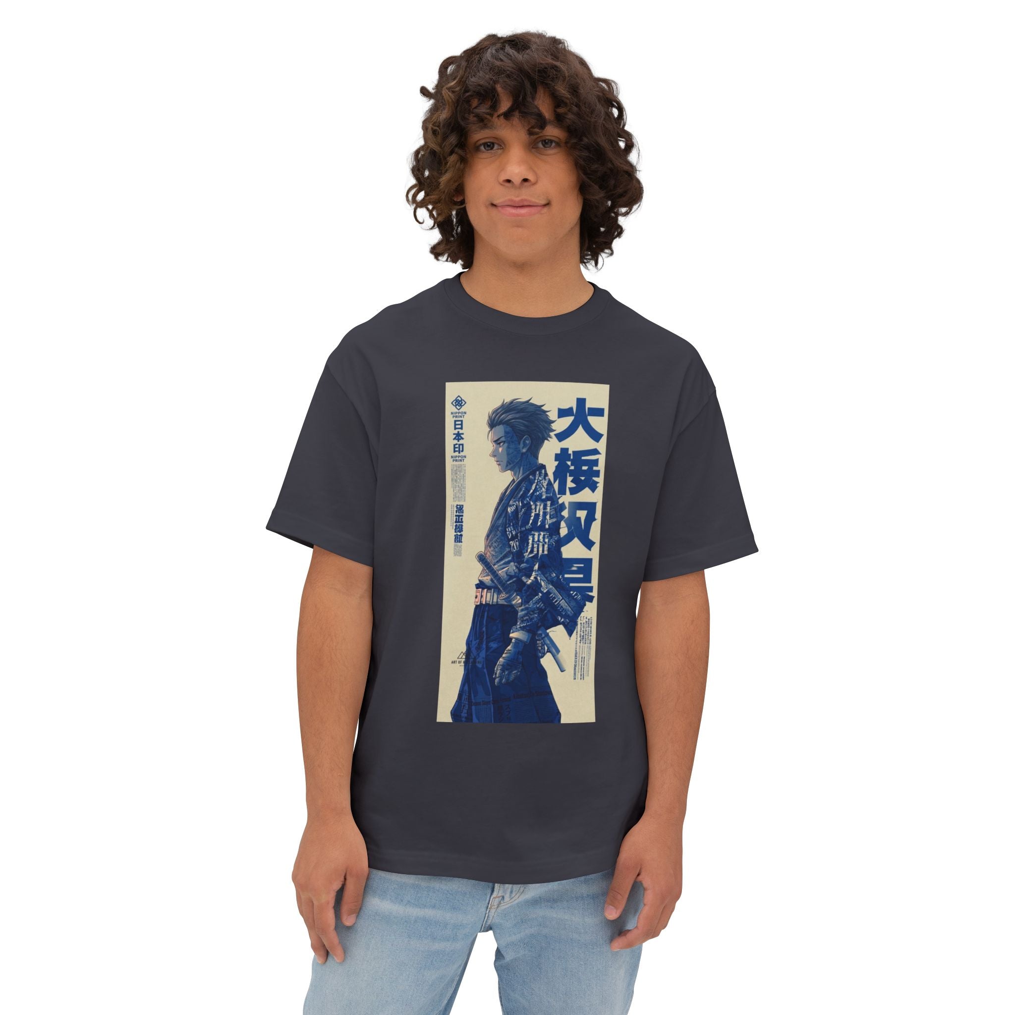 Samurai State of Mind Oversized Tee
