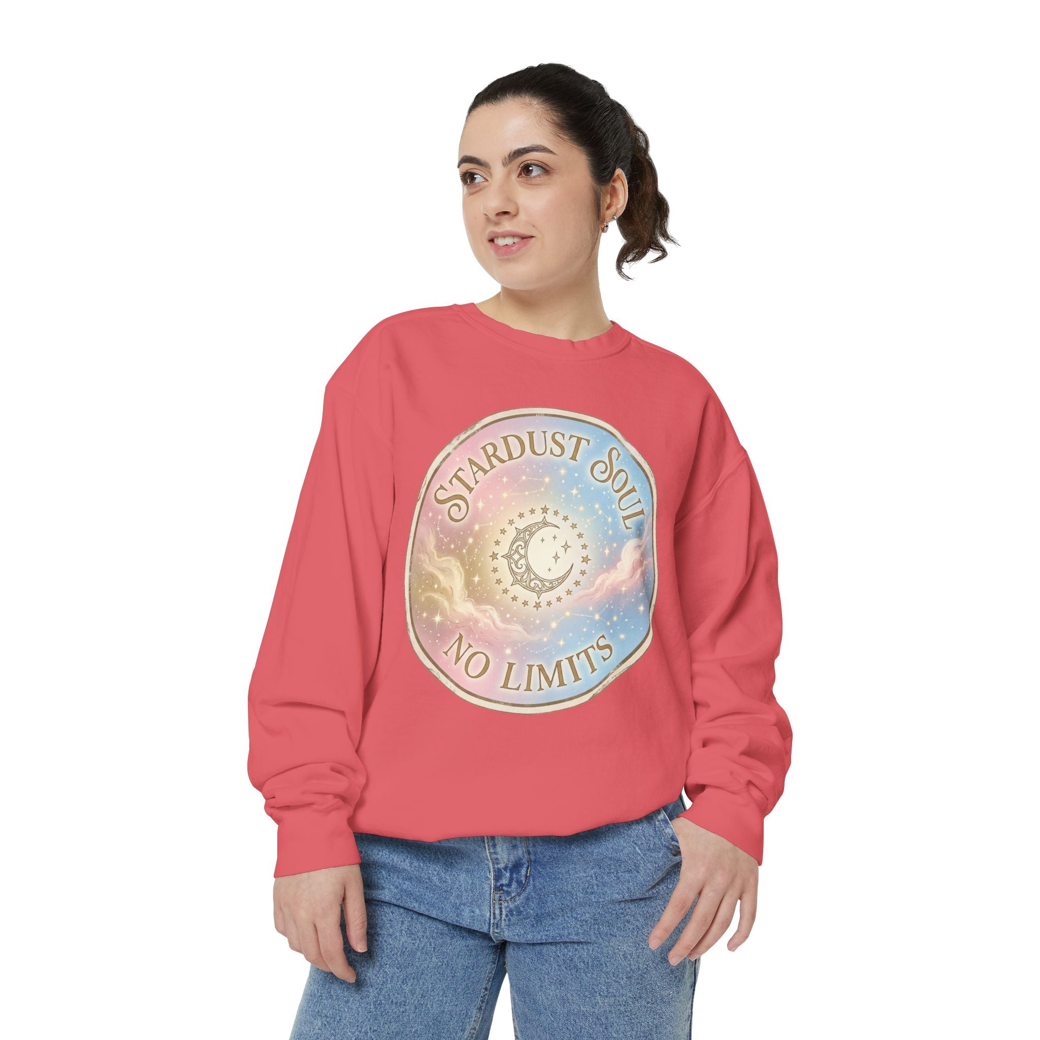 Stardust Soul Sweatshirt — "Stardust soul. No limits "