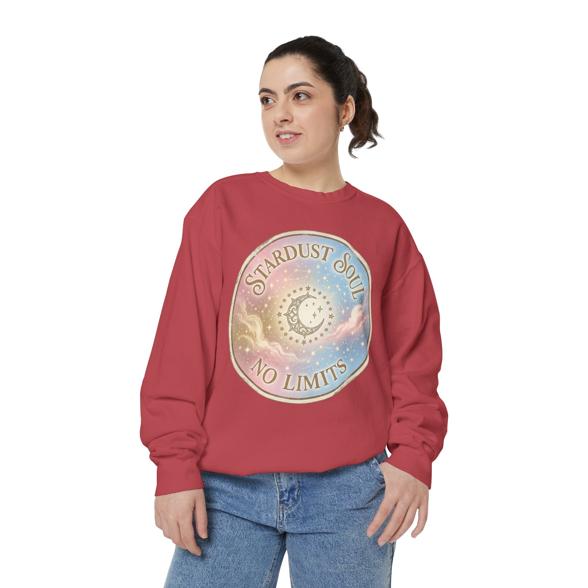 Stardust Soul Sweatshirt — "Stardust soul. No limits "