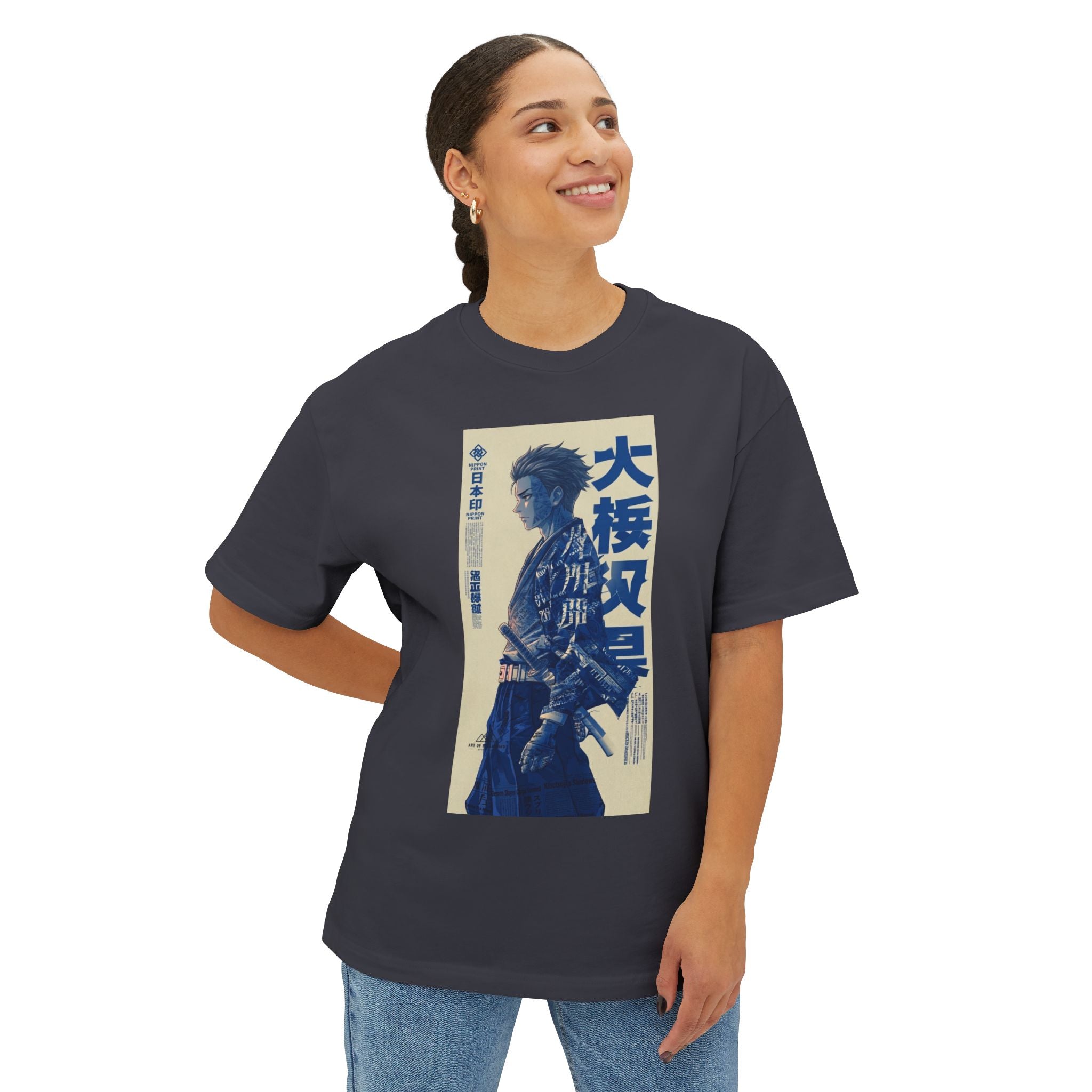 Samurai State of Mind Oversized Tee