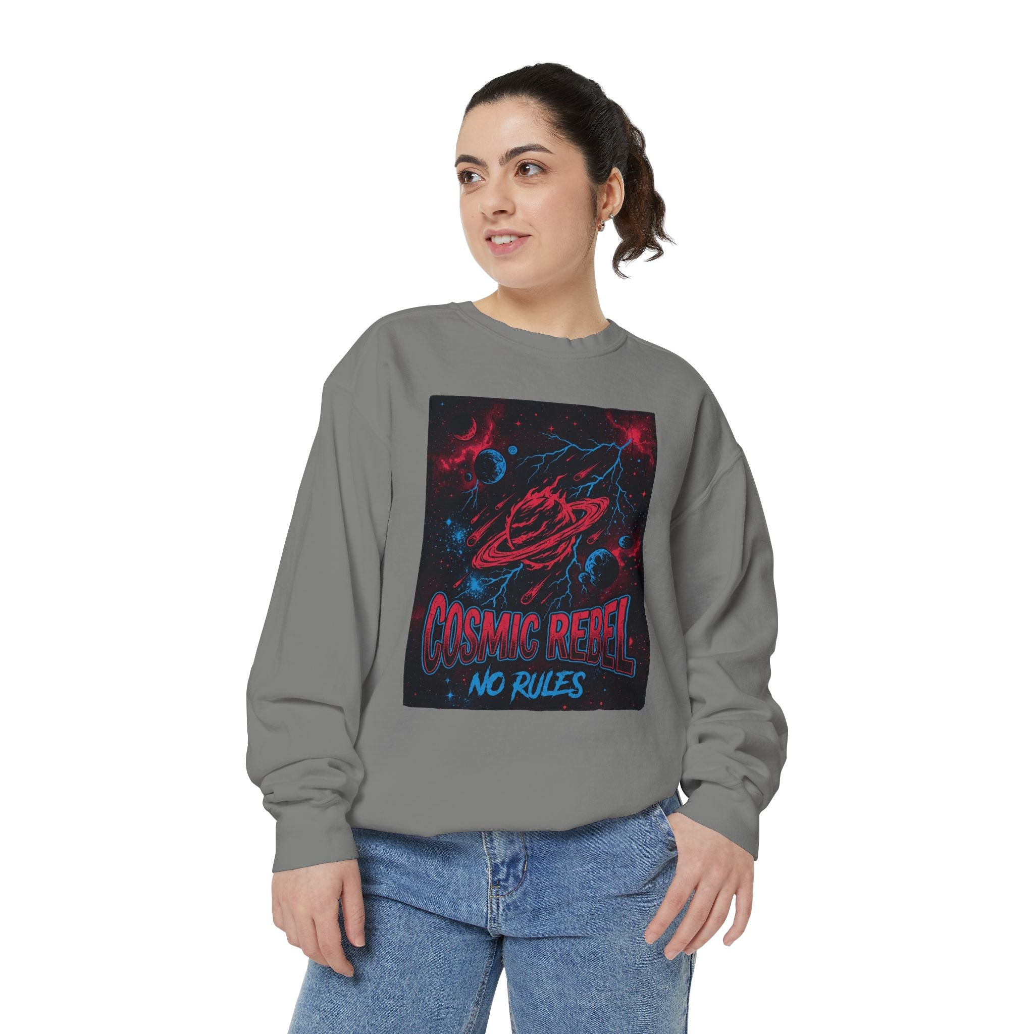 Cosmic Rebel "No Rules" Sweatshirt