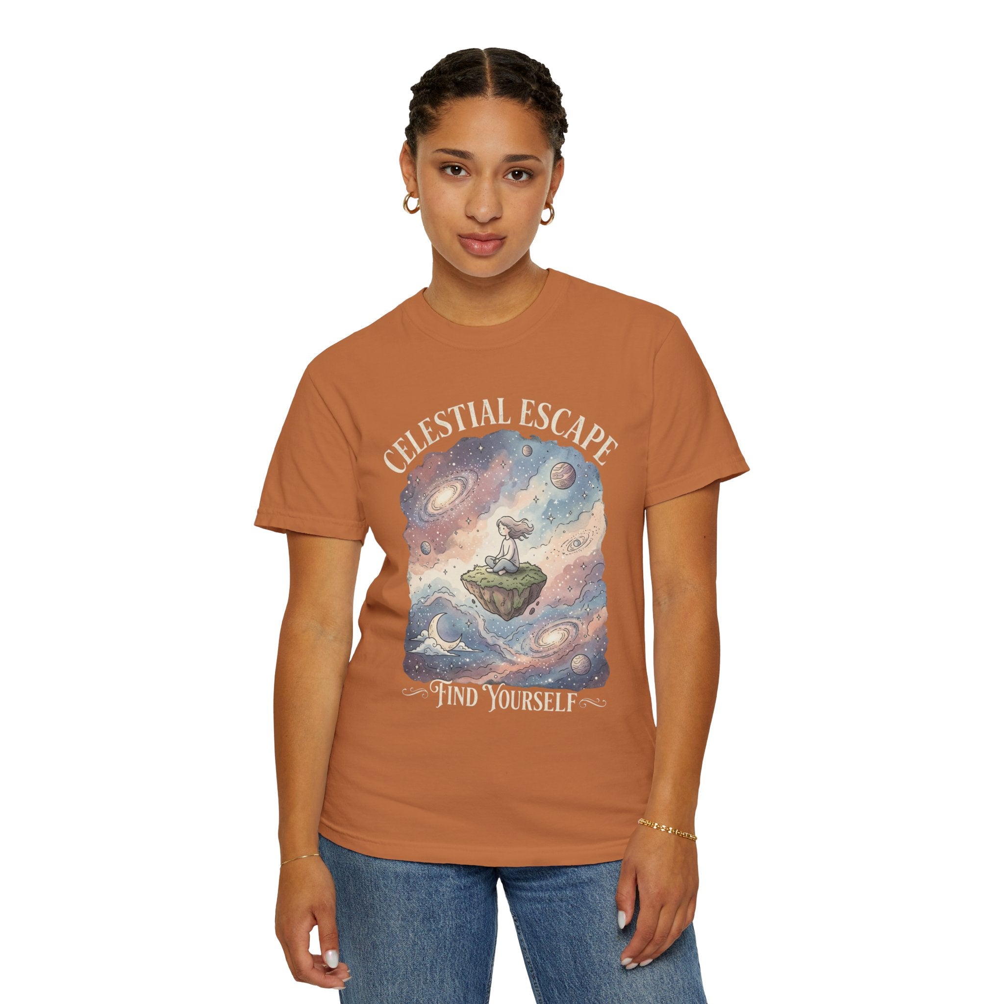 Celestial Escape Vintage "Find Yourself" T-Shirt